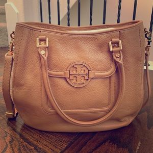 Tory Burch Brown Leather Crossbody NWOT